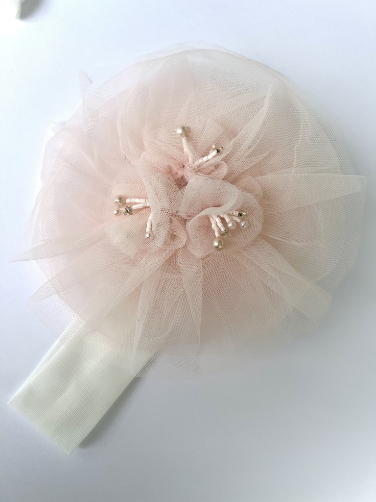 Blush Tulle Headband